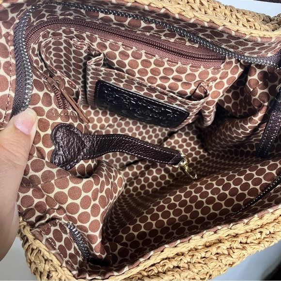 Brighton ratton crossbody bag medium size - Picture 5 of 10